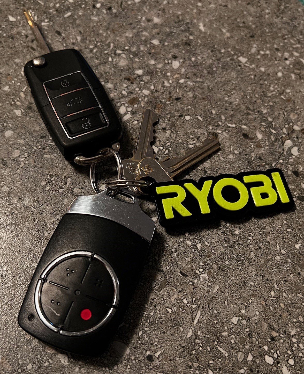 Ryobi Keyring
