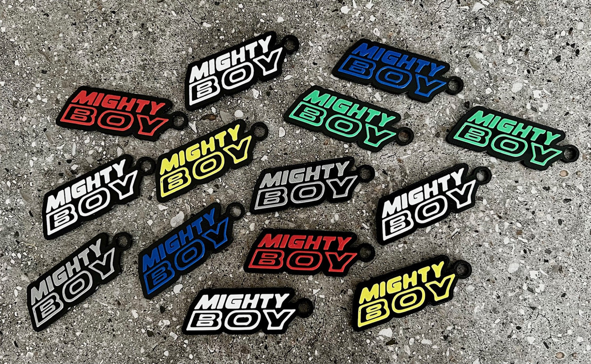 Mighty Boy Keyring