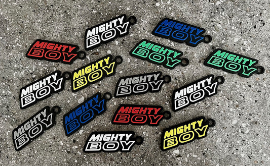 Mighty Boy Keyring